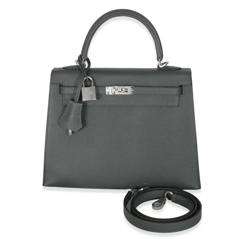 Hermes Vert Mangrove Epsom Sellier Kelly 25 Palladium Hardware, 2025