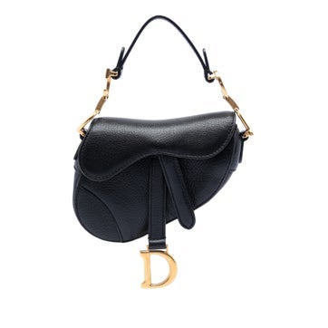 Goat Leather Micro Goatskin Saddle Bag