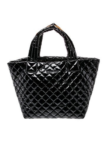 Patent Leather Top Handle Bag