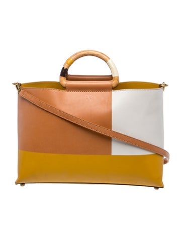 Leather Top Handle Bag