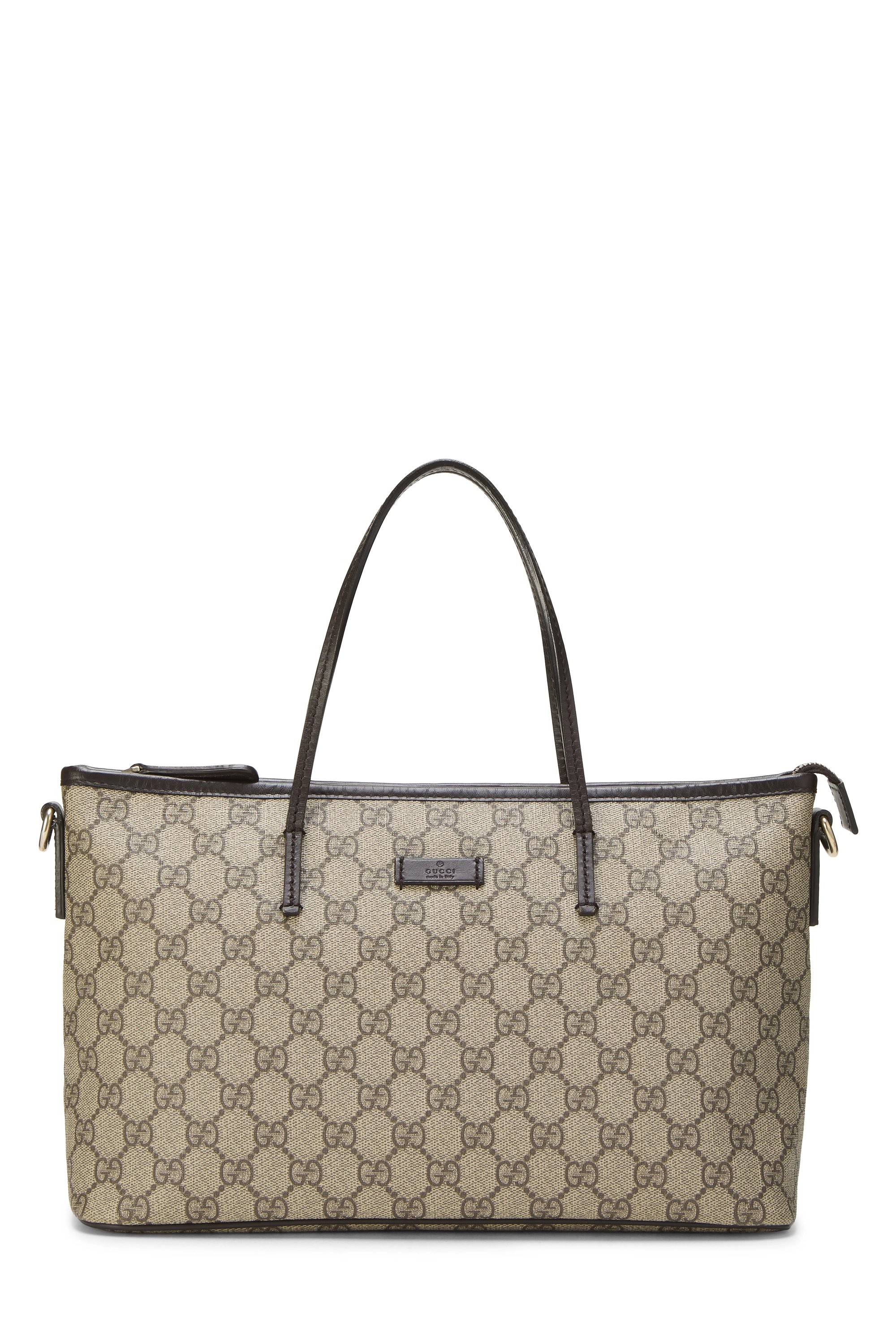 Original GG Supreme Canvas Zip Tote