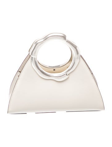 Leather Top Handle Bag