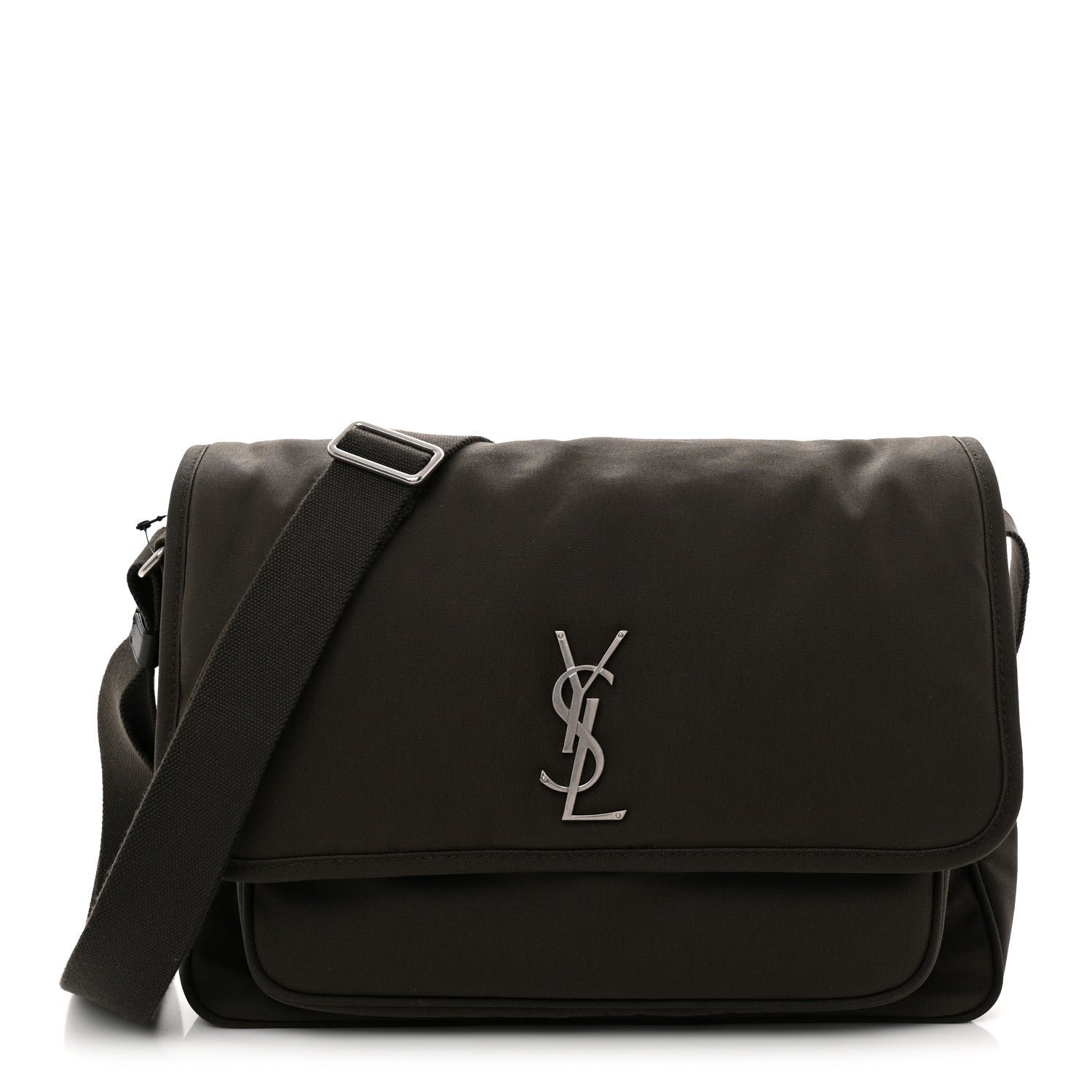 Saint Laurent Canvas Niki Messenger Dill Spice