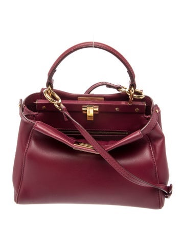 Leather Peekaboo Medium