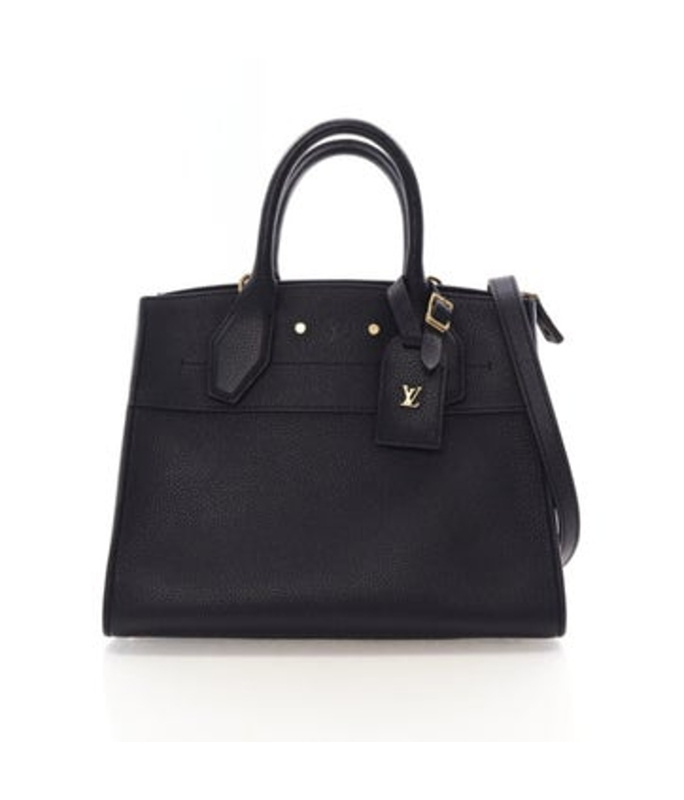 Louis Vuitton Vuitton Leather Taurillon City Steamer Pm