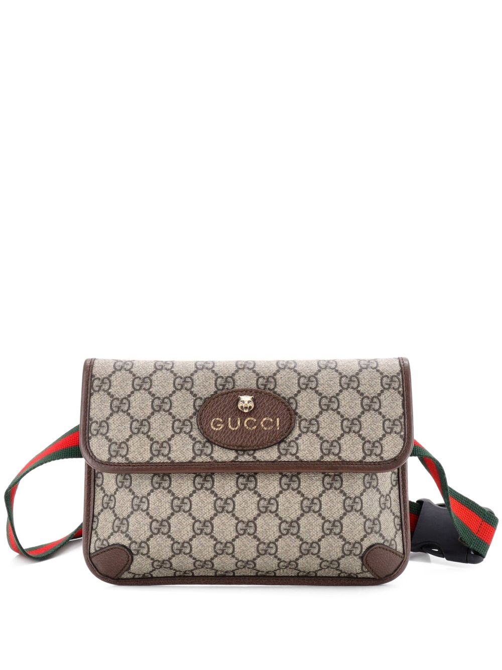 Neo Vintage Flap GG Coated Canvas belt bag