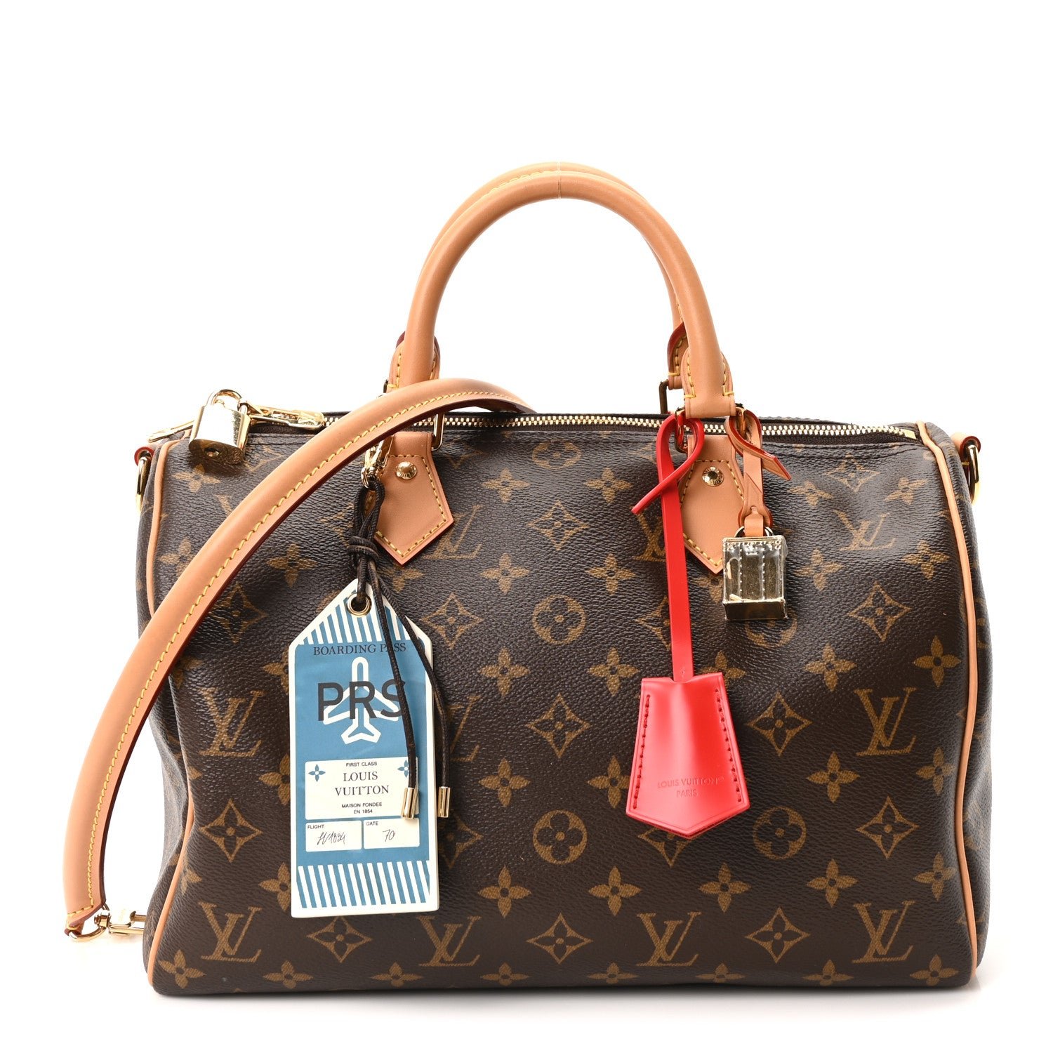 Louis Vuitton Monogram Speedy Soft Crafty 30