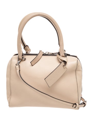 Leather Top Handle Bag