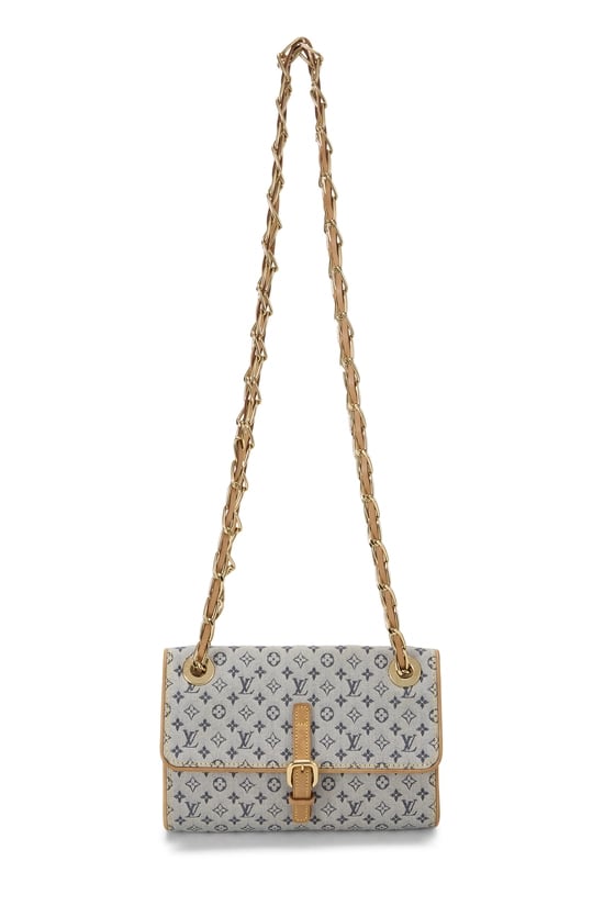 Blue Monogram Mini Lin Camille