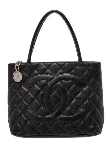 Caviar Medallion Tote