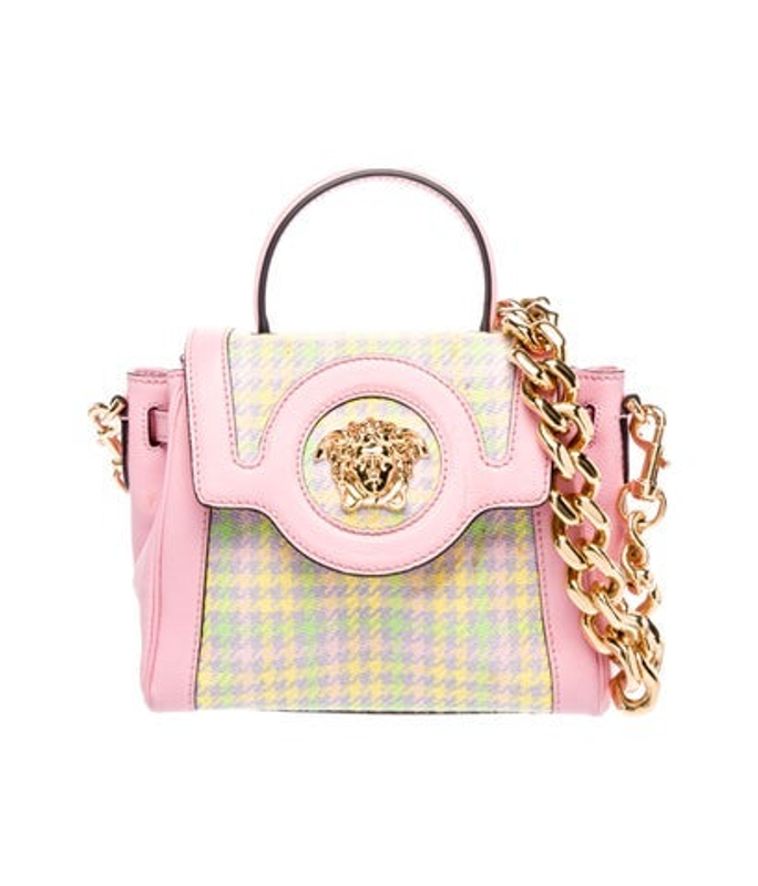 Versace Leather Top Handle Bag