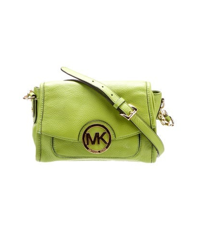 Michael Michael Kors Michael Kors Leather Crossbody Bag