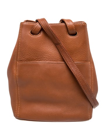 Coach Leather Bucket Bag