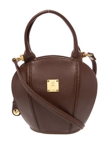 Leather Top Handle Bag