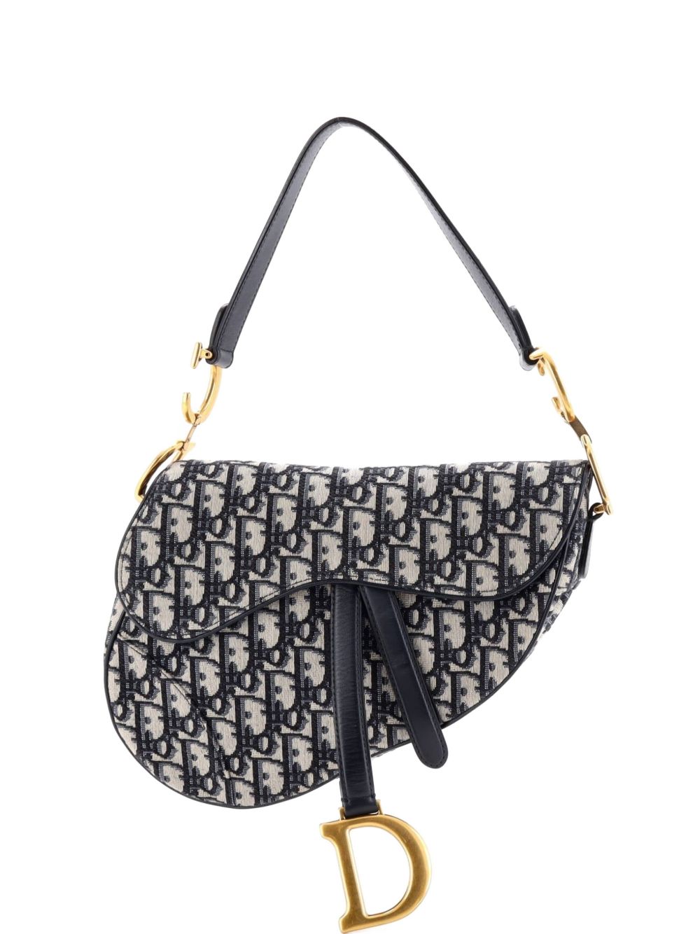 Saddle Handbag Oblique Canvas Medium shoulder bag