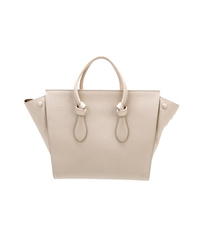 Celine Leather Tie Tote