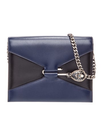 Alexander McQueen Leather Pin Bag Small