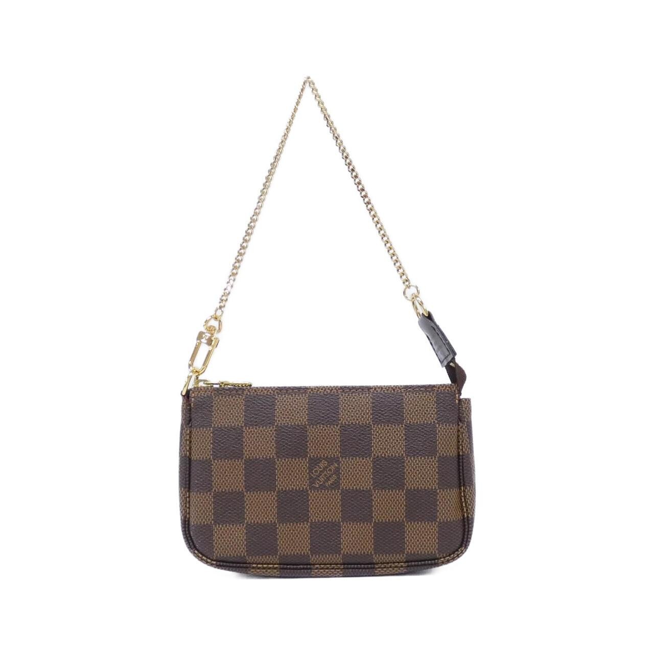 Louis Vuitton Damier Mini Pochette Accessoires N58009 Accessory Po...