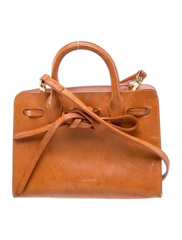 Leather Top Handle Bag