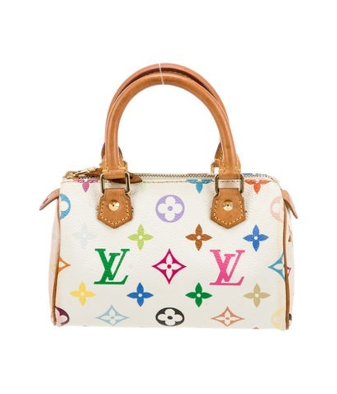 Louis Vuitton Vuitton Multicolore Monogram Speedy Nano