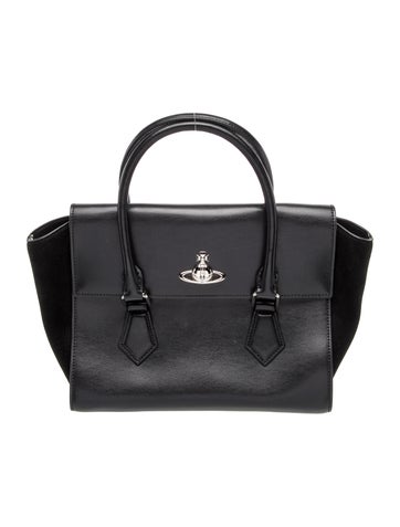 Vivienne Westwood Leather Top Handle Bag