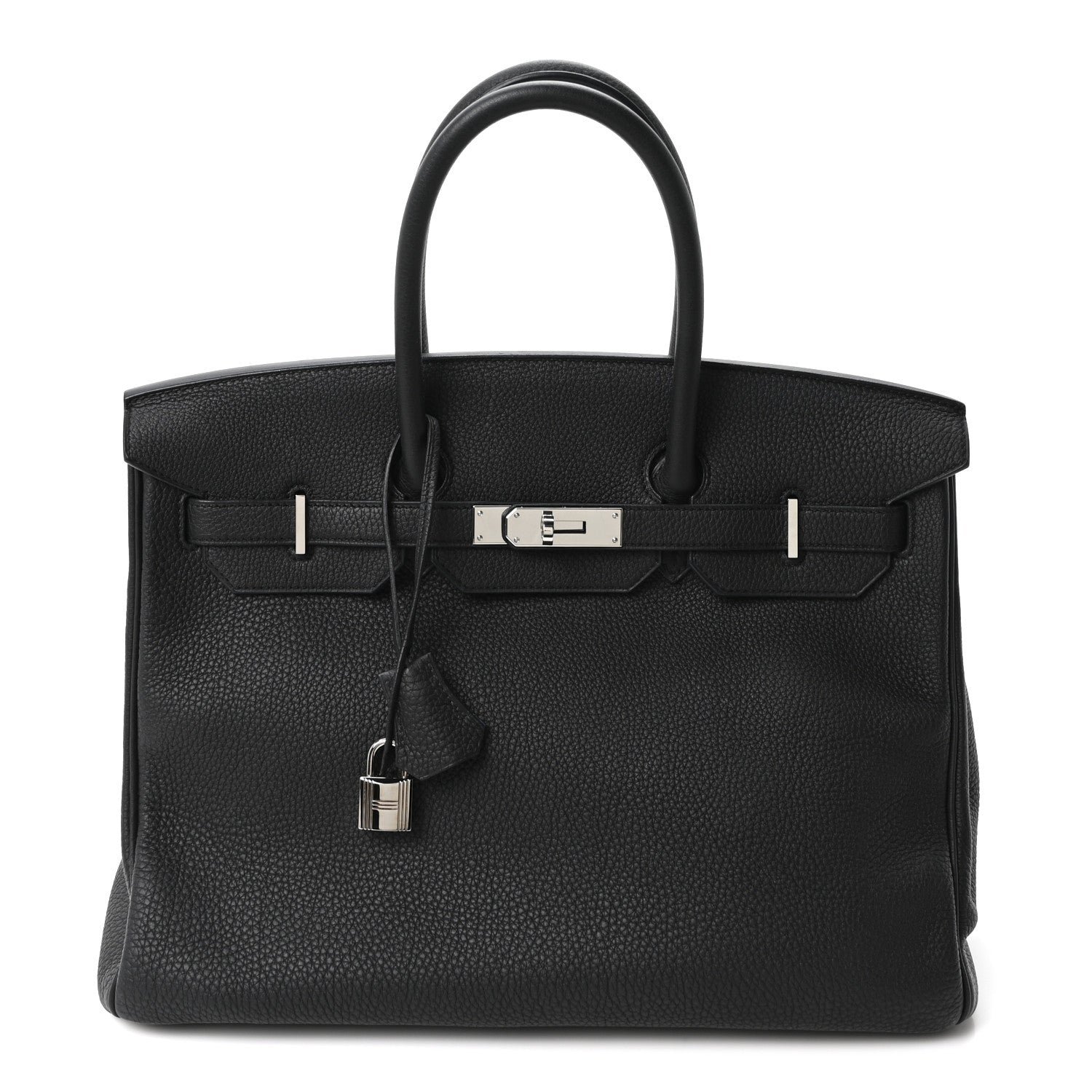 Hermes Hermes Togo Birkin 35 Black Bleu Agate