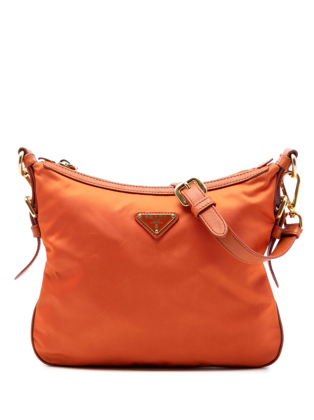 2013-2026 Saffiano Trimmed Tessuto Zip Top crossbody bag