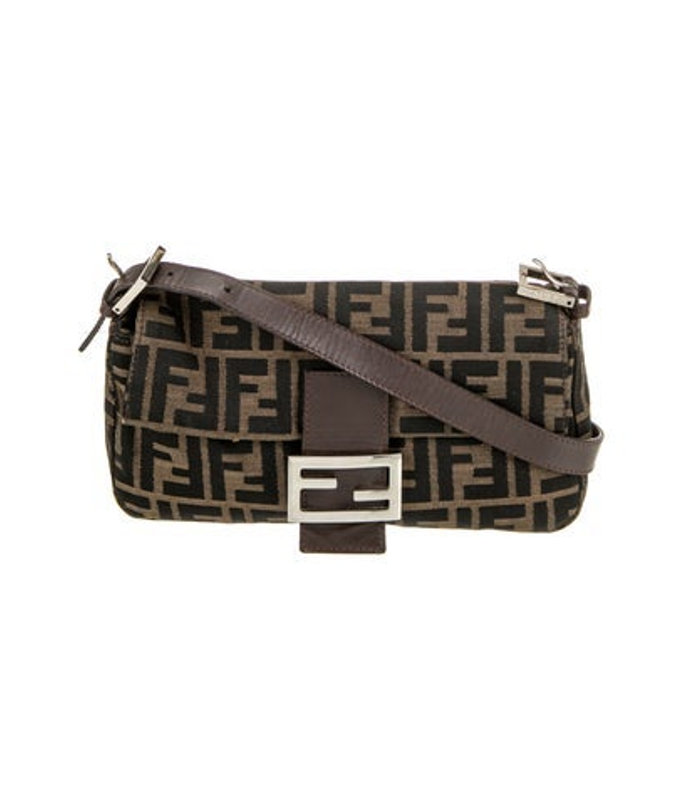 Fendi Zucca Ff Baguette Vintage