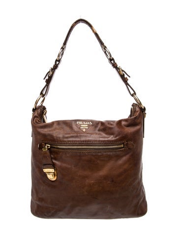 Prada Signature Shoulder Bag