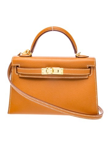Hermes 2024 Epsom Mini Kelly II Sellier 20