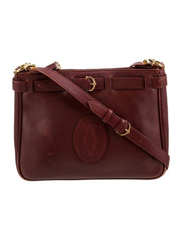 Cartier Leather Shoulder Bag