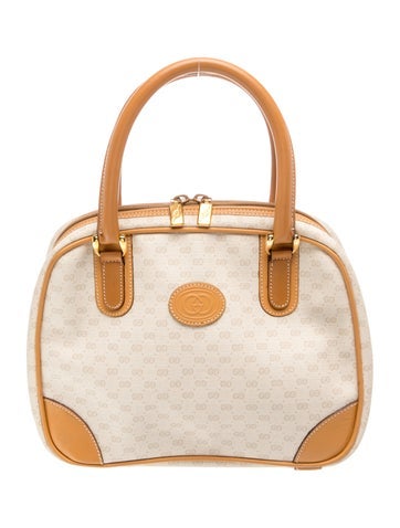 Interlocking G Top Handle Bag Vintage