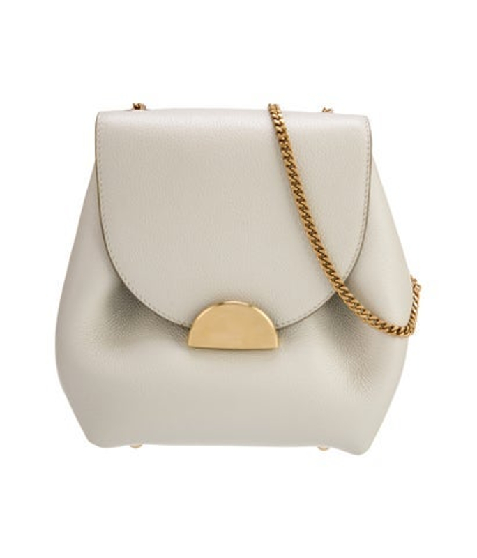 Polene Leather Crossbody Bag