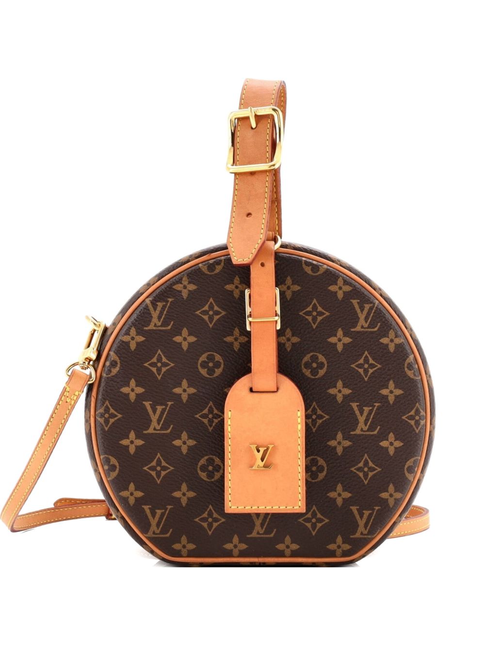 Petite Boite Chapeau Bag Monogram Canvas crossbody bag