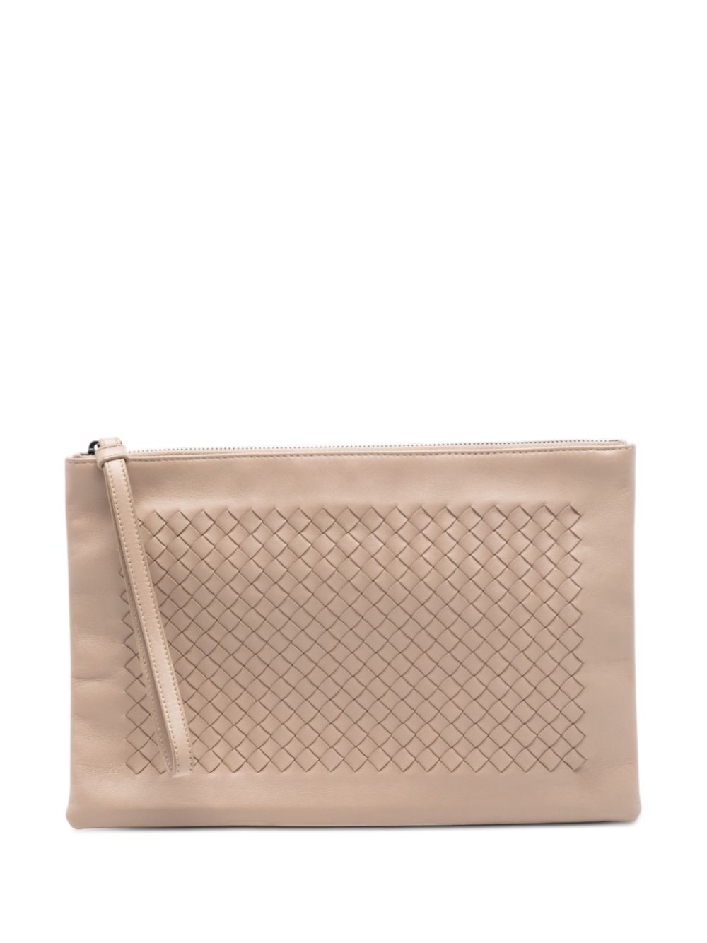 2012-2026 Nappa Intrecciato Wristlet clutch bag