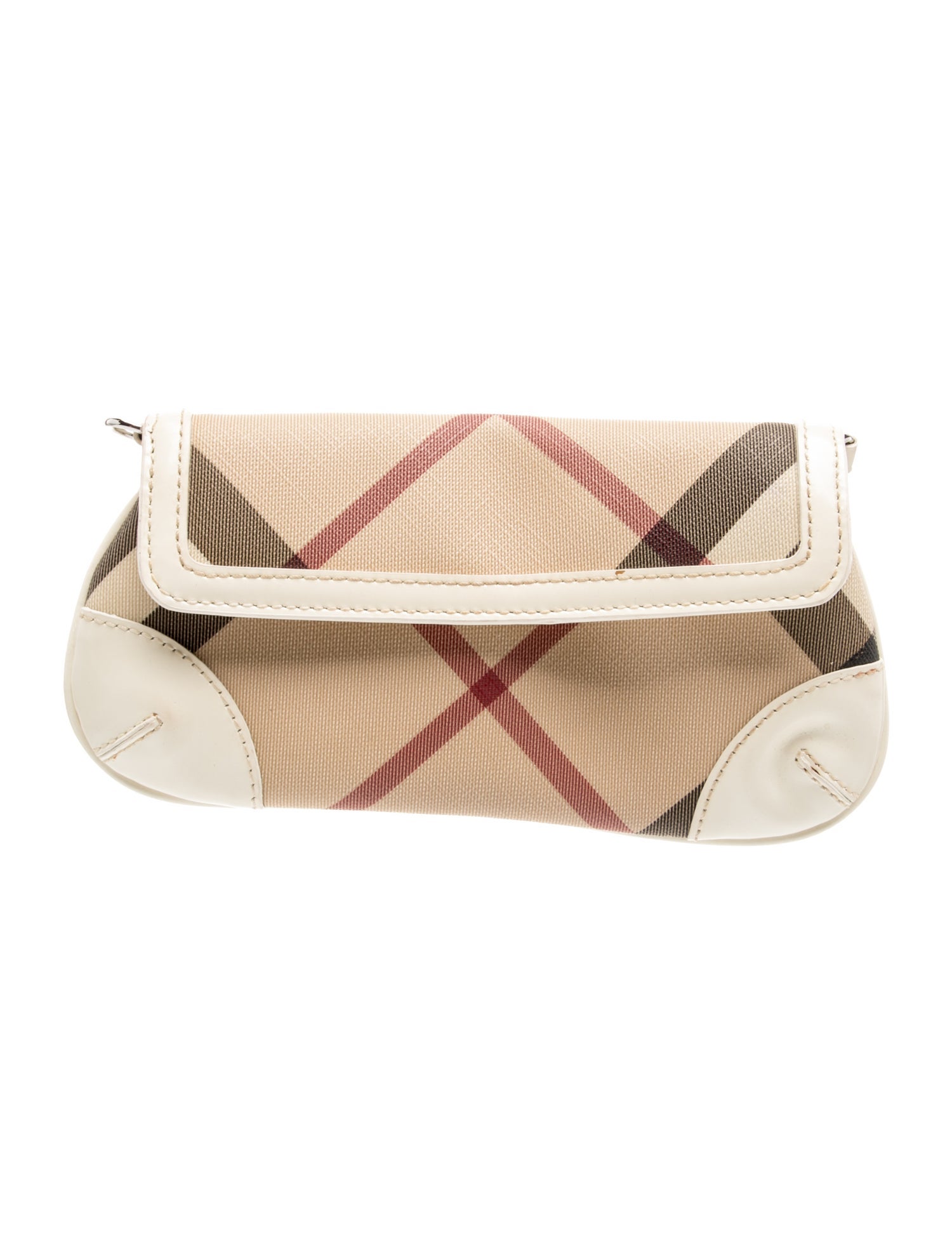 Burberry Canvas Clutch
