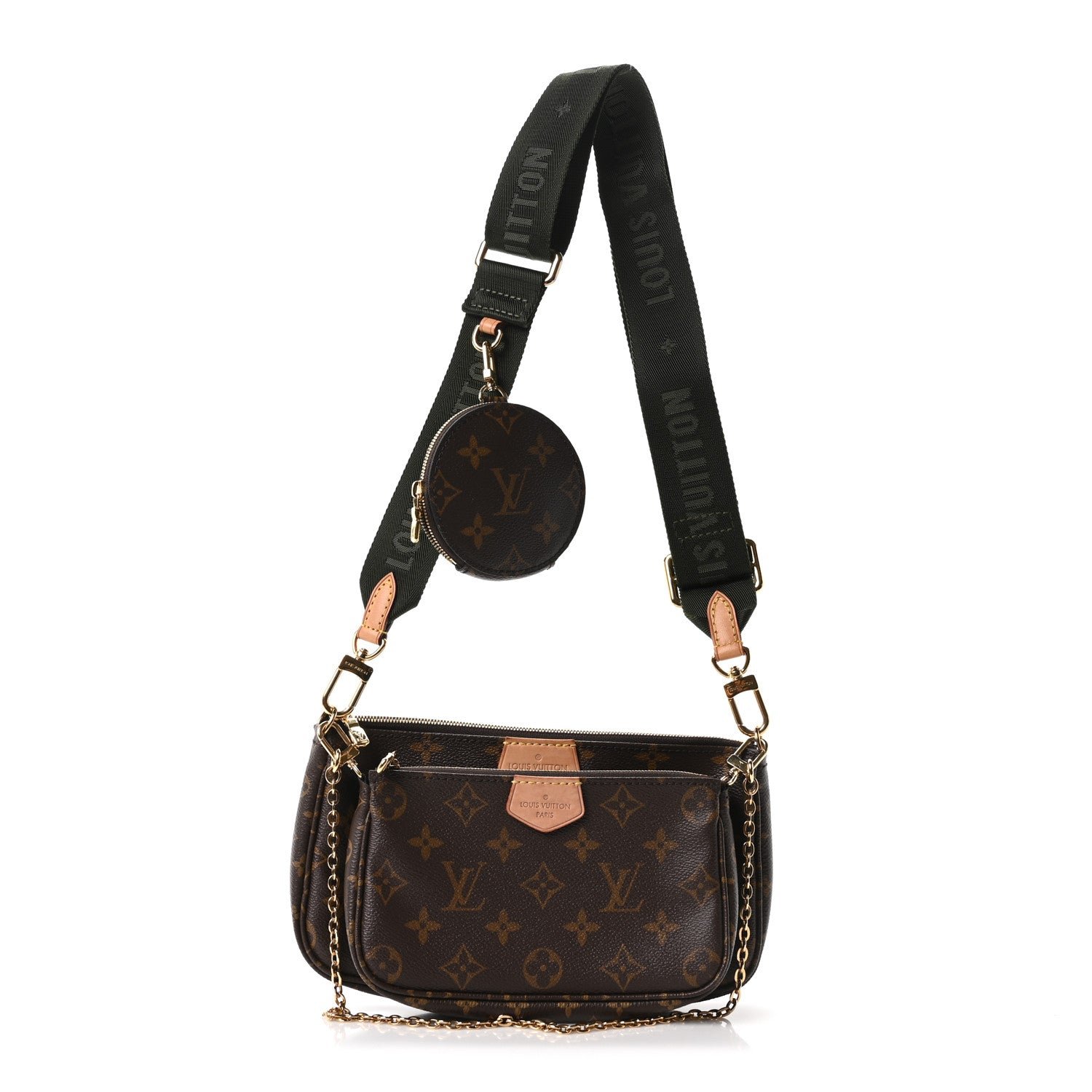 Louis Vuitton Louis Vuitton Monogram Multi Pochette Accessories Kaki