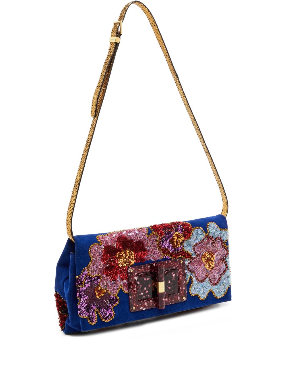 medium Natalia sequin shoulder bag