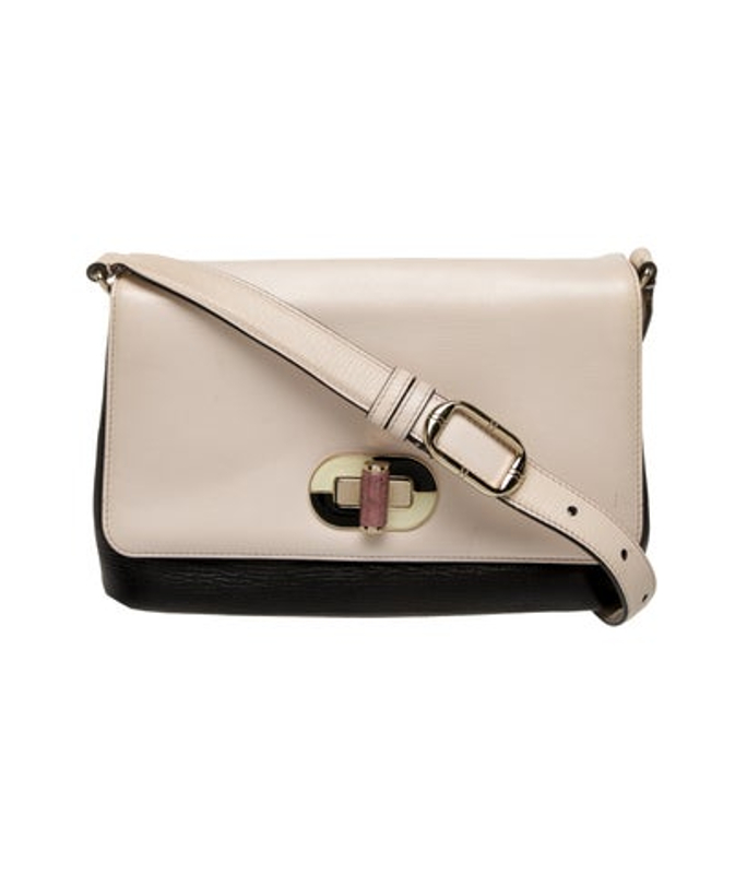 Bvlgari Leather Shoulder Bag Vintage