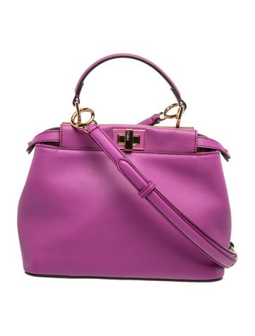 Leather Peekaboo Mini
