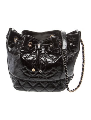CC Drawstring Bucket Bag
