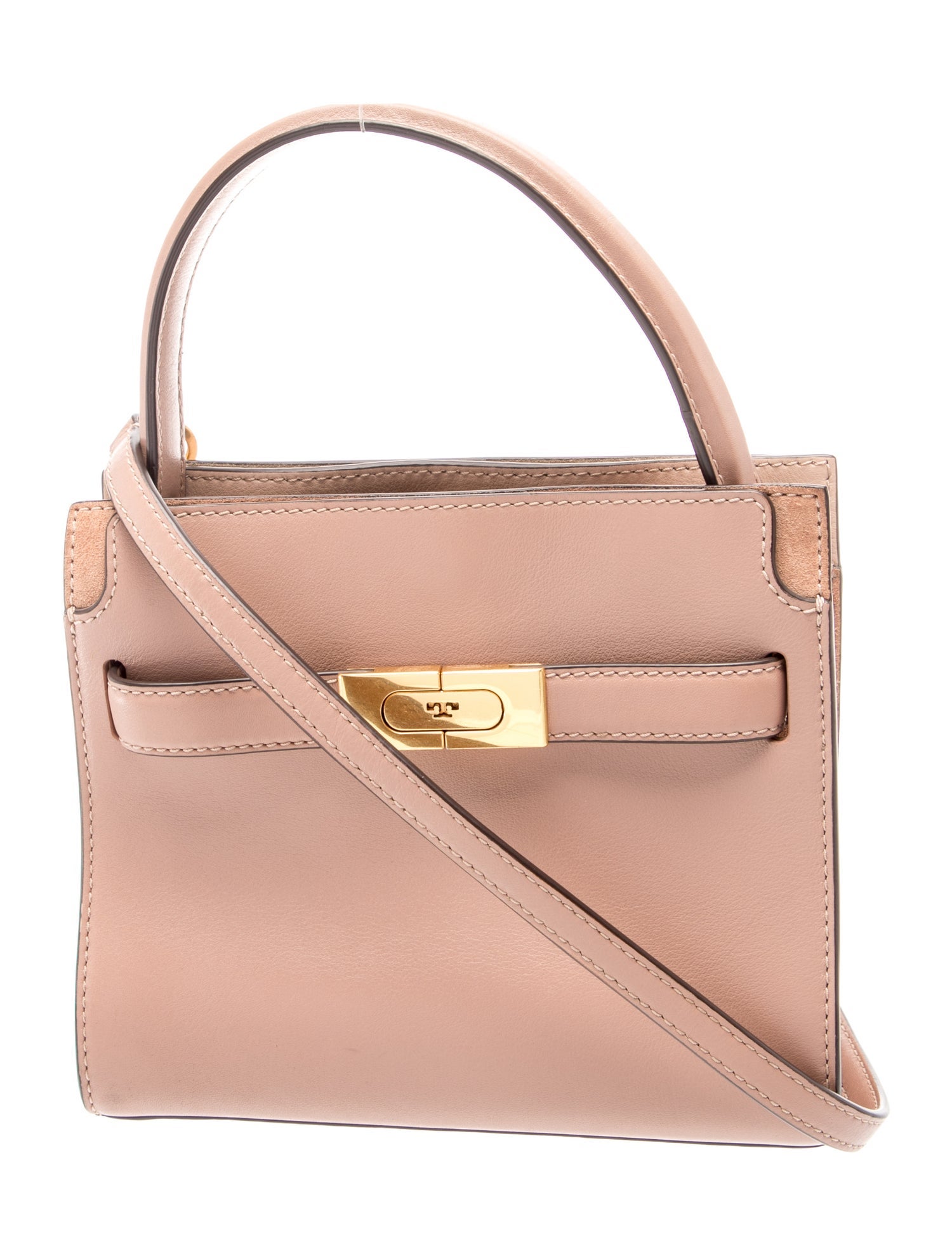Leather Lee Radziwill Double Bag Petite