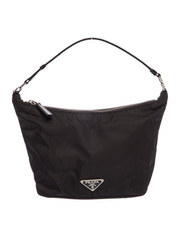 Tessuto Nylon Top Handle Bag