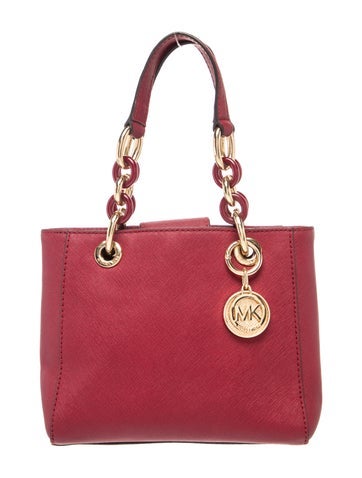 Michael Kors Saffiano Leather Top Handle Bag