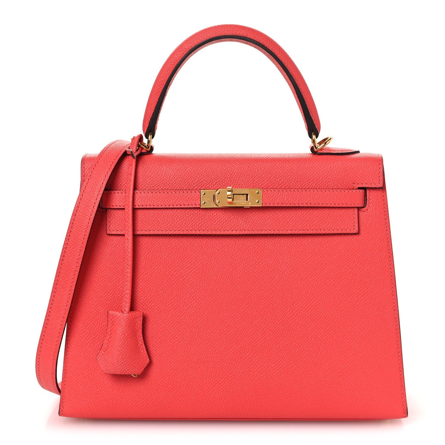 Hermes Epsom Kelly Sellier 25 Rose Jaipur