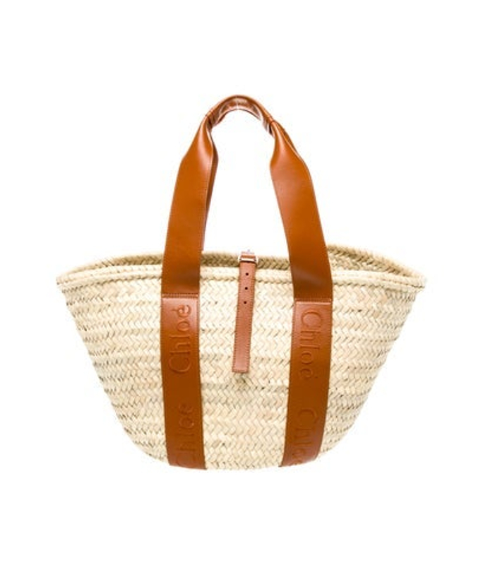 Chloe Raffia Tote
