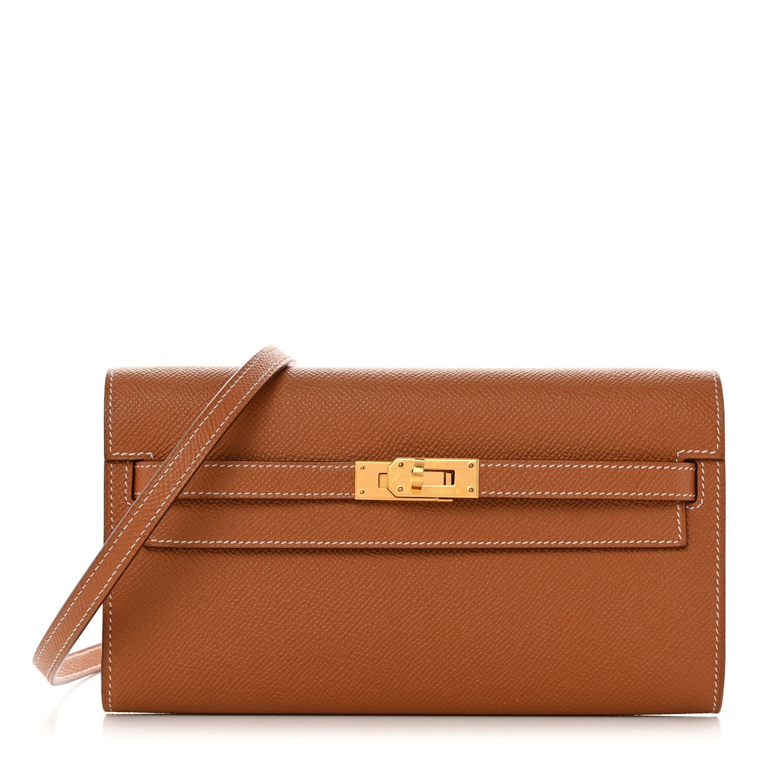 Hermes Epsom Kelly Wallet To Go Gold