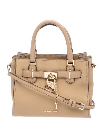Michael Kors Leather Top Handle Bag