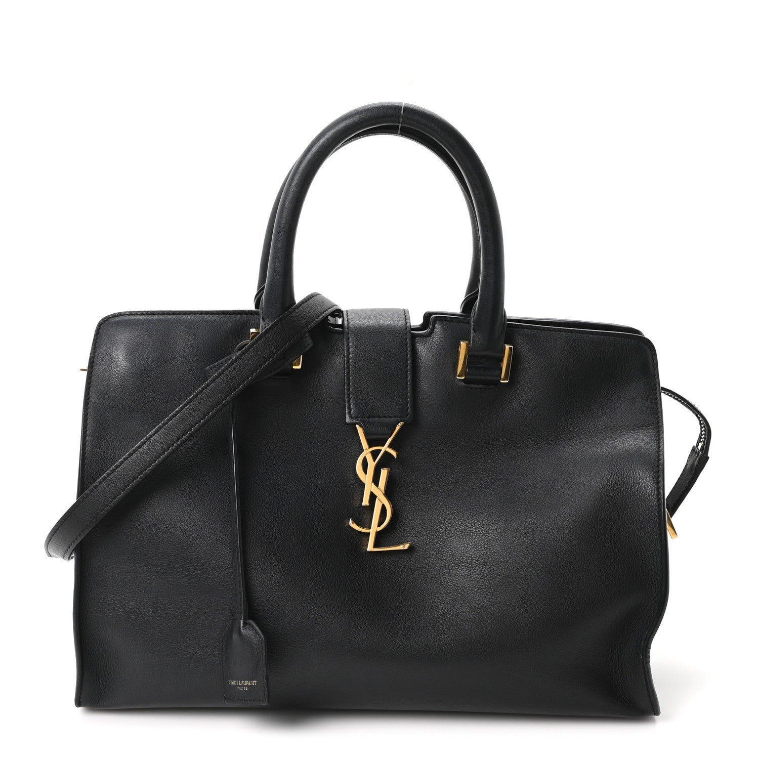 Saint Laurent Calfskin Small Classic Y Cabas Black