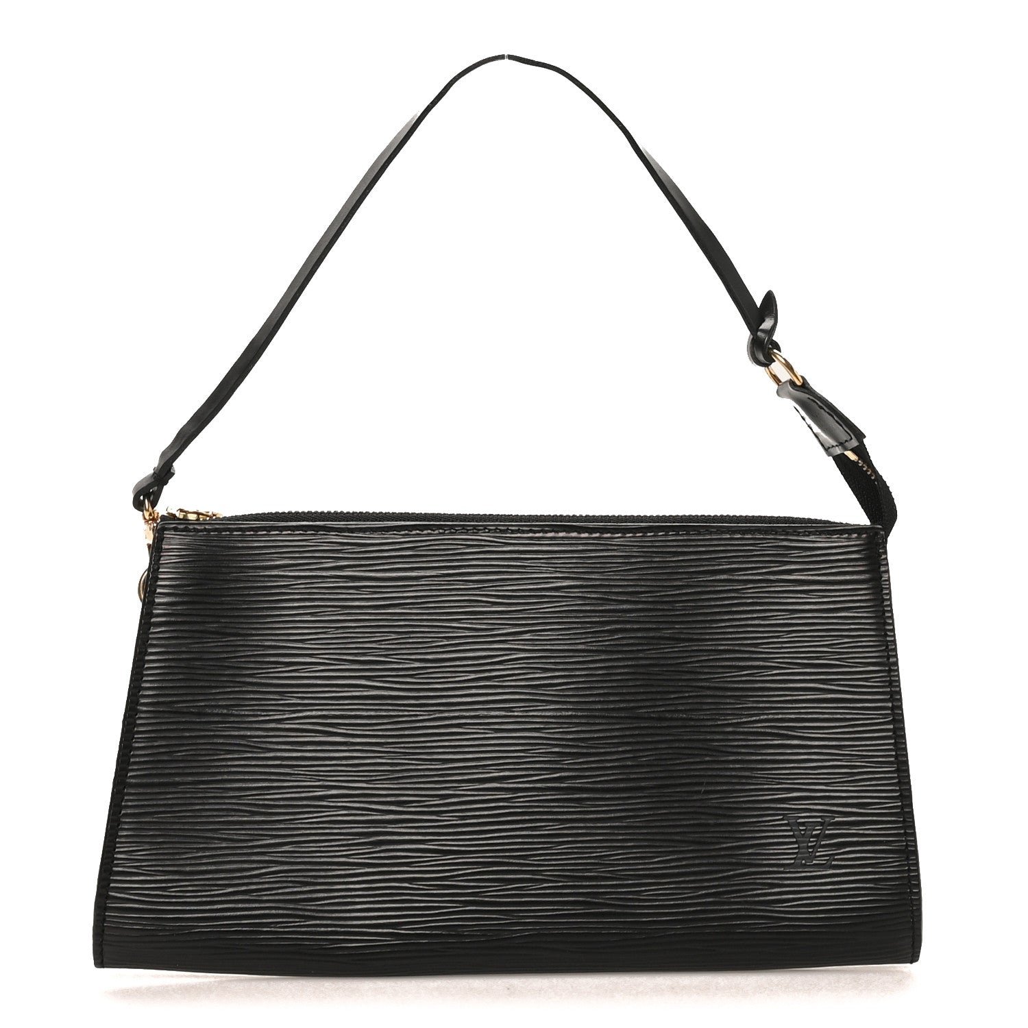 Louis Vuitton Epi Pochette Accessories 24 Black